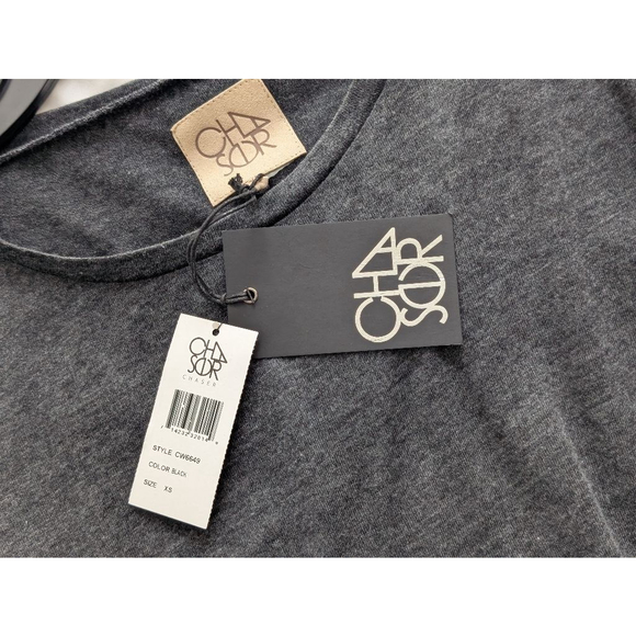 NWT Women's Chaser Long Sleeve Top XS Gray - Picture 8 of 10